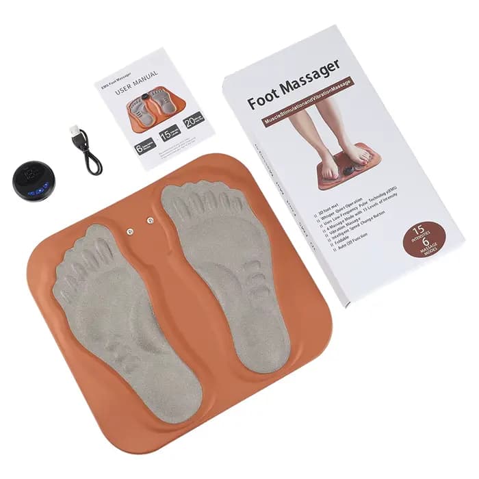 Coussin de Massage des pieds intelligent 3D, masseur pour améliorer la Circulation sanguine, détendr