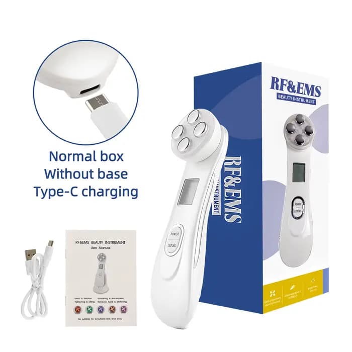 Machine de Lifting du visage EMS, micro-courant, masseur ferme pour la peau du visage, dispositif de