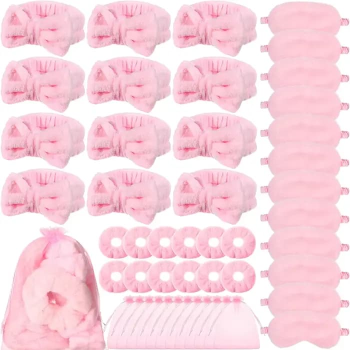 Parure de nuit Spa, 48 pièces, fournitures de fête pour père noël, cadeaux, meilleur cadeau pour ami