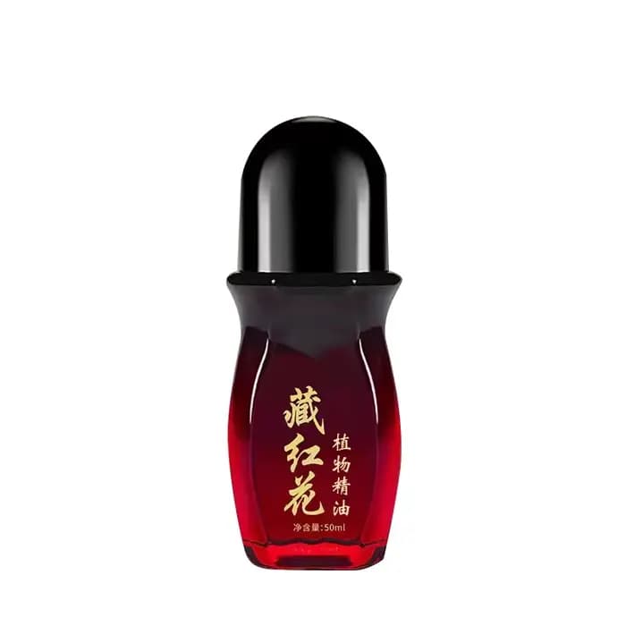 Huile chauffante essentielle de safran 50ml, huile de Guasha grattage, Massage méridien des épaules,