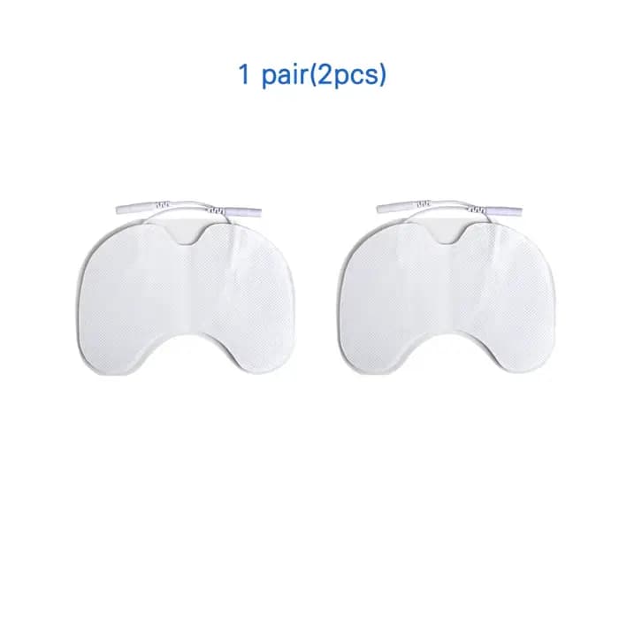 Coussinets d'électrodes avec patchs adhésifs de 2.0mm, stimulateur musculaire pour Massage du genou,