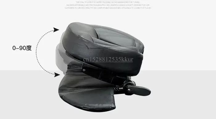 Oreiller de table de massage SPA en mousse, traversin en forme de U, berceau visage vers le bas, cou