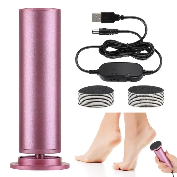 Dissolvant électrique de callosités des pieds, lime de soins des pieds, talons, peau morte, outil de