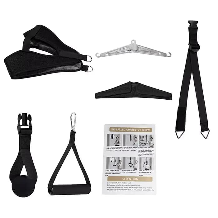 Dispositif de Traction cervicale Portable, civière de cou, sangle, appareils de Traction du cou, usa