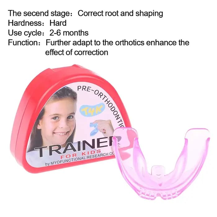 Entraîneur de dents pour enfants, appareil orthodontique pour enfants, 11% bretelles dentaires, embo