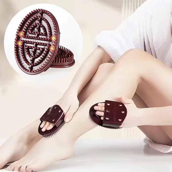 Brosse de massage méridien en TPU, massage des veines, tuyau de poêle amincissant, amélioration de l