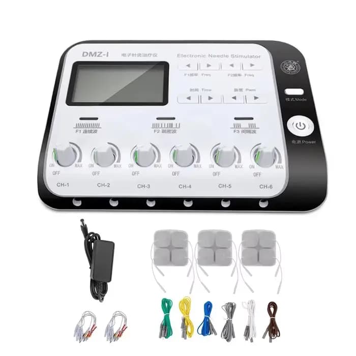 Thérapie par électro-acupuncture, acupuncture et moxibustion, 6 sorties, stimulateur musculaire, TEN