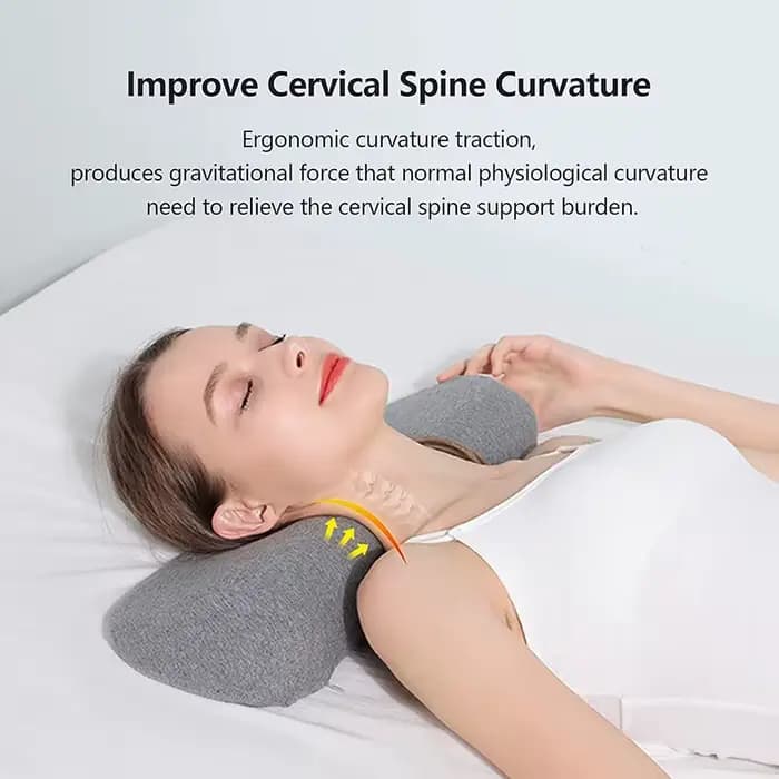 Oreiller cervical, oreiller de contour en mousse à mémoire de forme, oreillers de lit pour dormir la