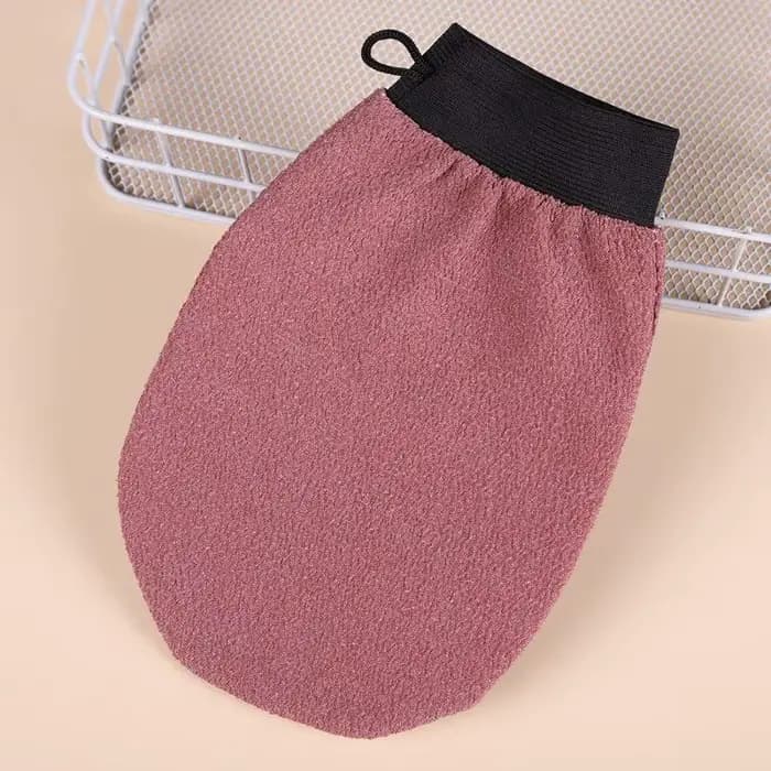Gant de gommage pour le bain, nettoyage en profondeur, exfoliant, pour le corps et le visage, gant d