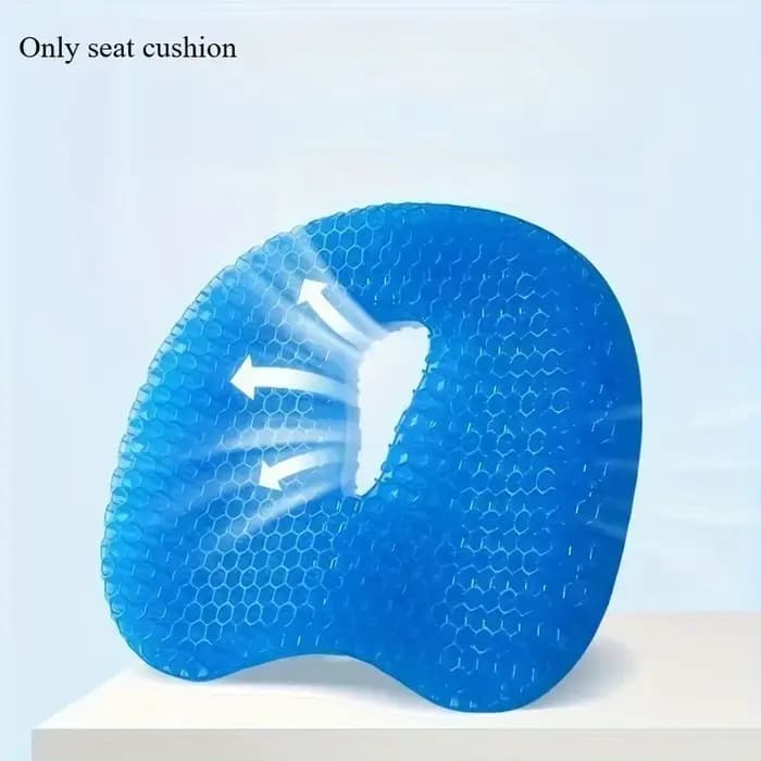 Coussin de siège en gel en forme de U, confortable, doux et ergonomique pour une longue assise, cous