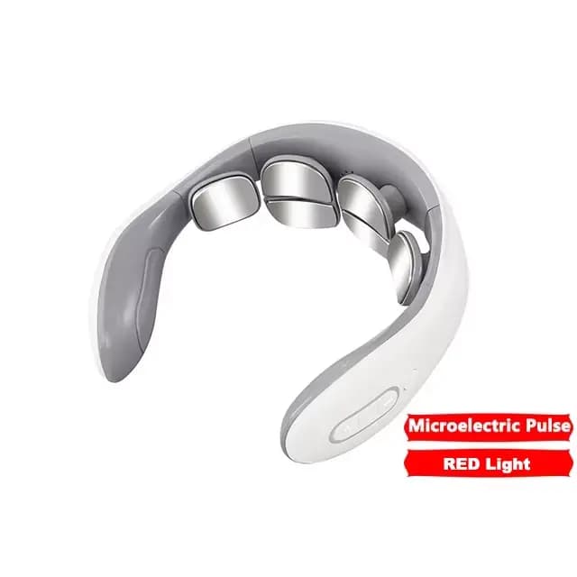 Masseur de cou intelligent pour adultes, 5 modes de massage, appareil ergonomique portable pour le c