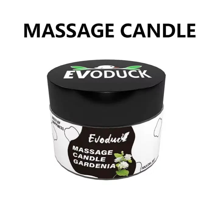 Bougie de massage à l'huile d'orange douce, cire de soja à faible point de fusion, pour une hydratat