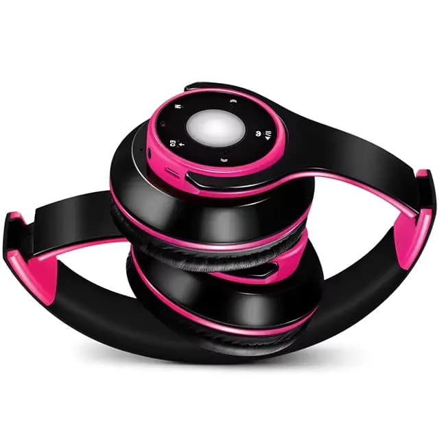 Lecteur MP3 intégré casque de sport casque stéréo Bluetooth sans fil avec Microphone écouteur casque