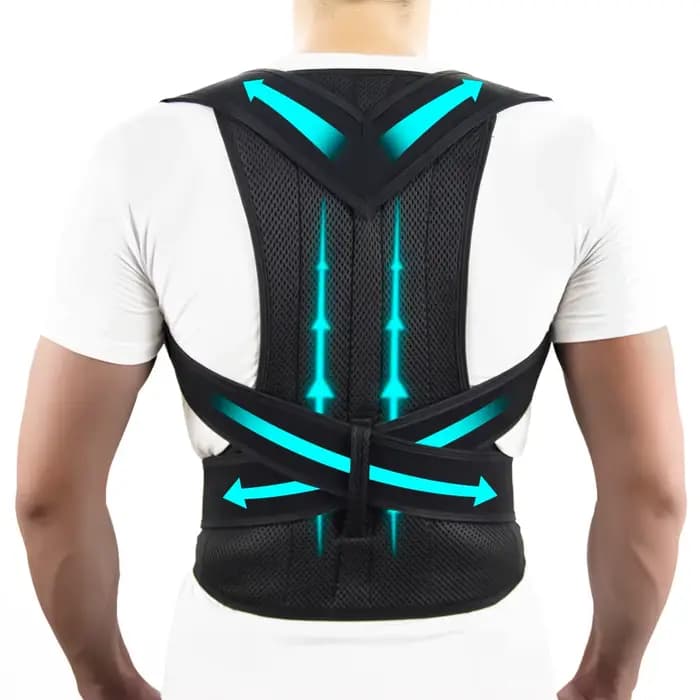 Soutien dorsal pour la posture des femmes et des hommes, redresseur d'épaules, soutien dorsal comple
