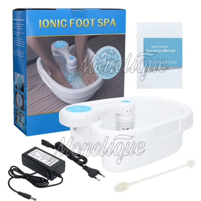 Masseur de Spa pour pieds, thérapie par hydrogène, avec bassin, désintoxication ionique, bain de pie