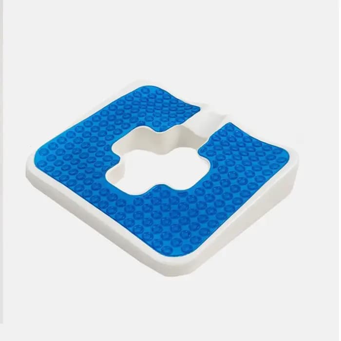 Coussin multifonctionnel en Gel Anti-escarres, en forme de T, respirant, pour personnes âgées, ouver