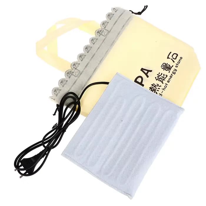 Chauffe-pierres de massage électriques pour le corps, sac chauffant pour spa, soulagement de la doul
