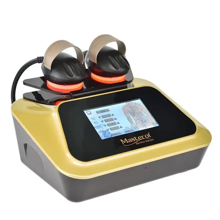 Appareil de massage et de régulation des fascias par moxibustion, avec micro-déboucheur électrique, 