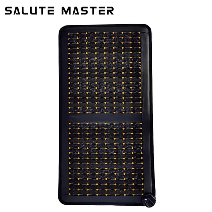 Tapis chauffant infrarouge PEMF à champ magnétique pulsé, avec résonance de Schumann, bio-améthyste 