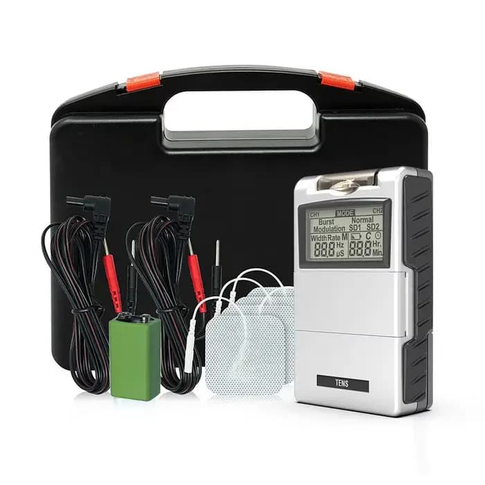 TENS thérapie soulagement de la douleur électrode Pad impulsion stimulateur musculaire Acupuncture d