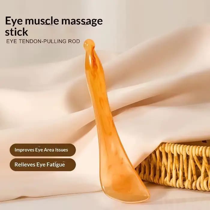 ❤️   Ensemble de massage Gua Sha en corne de bœuf naturelle, bords lisses, effet liftant pour le vis