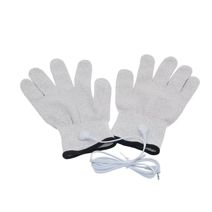 Gants à électrodes Tens EMS, stimulateur musculaire, physiothérapie pour Machine Tens, masseur, Rela