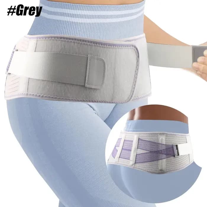 1 Ceinture sacro-iliaque pour femmes et hommes, soulageant les douleurs sciatiques, pelviennes, lomb