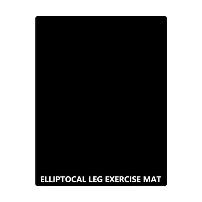 Tapis de Machine d'exercice de jambe d'ellipse, tapis elliptique sous le bureau, tapis de sol souple