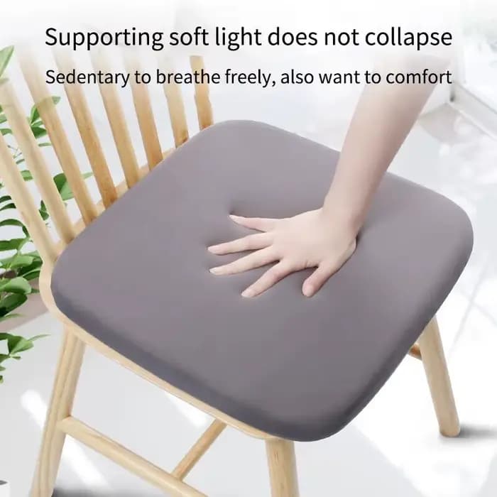 Coussin de siège ergonomique en coton à mémoire de forme pour étudiant, coussin pour hémorroïdes, ou