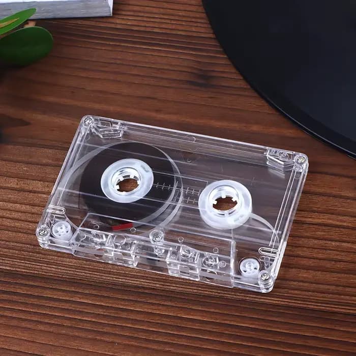 Dispositif d'enregistrement audio, cassette standard avec 45/60/90 minutes, ruban vierge, étui de ra