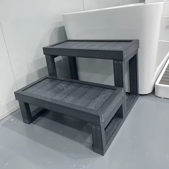 Baignoire Spa Extérieure de Haute Qualité pour Piscine, Bain de Glace, avec Échelle 2 places pour Ex