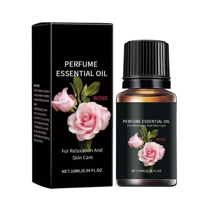 Huile de massage à la rose longue durée, parfum de rose, huile de massage spa, huile d'essence hydra