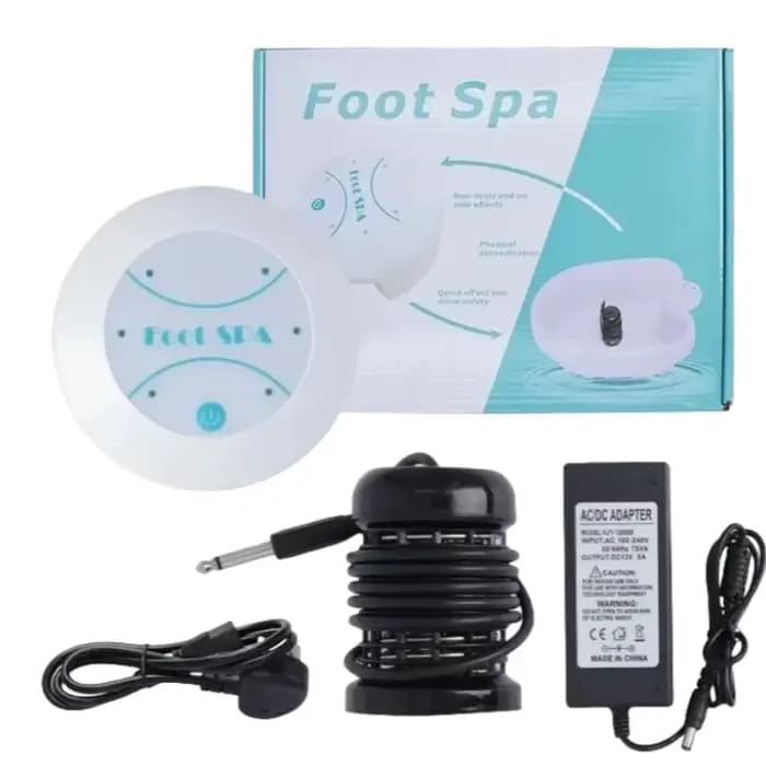 Machine de massage électrique ionique pour spa de pieds, avec vibrations, chauffage et bulles pour u