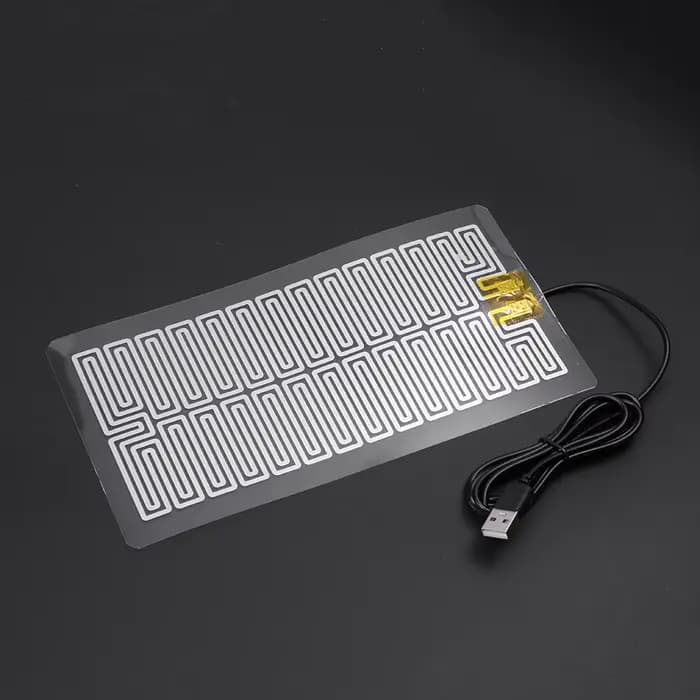 Tapis chauffant USB Plug and Play, 5V, plaque chauffante, feuilles chauffantes, tapis de souris, cha
