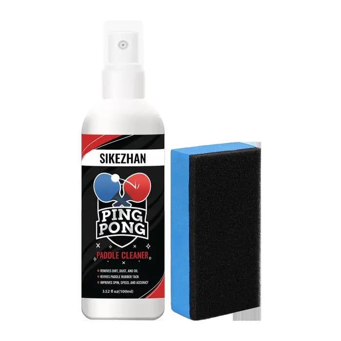 Kit de nettoyage et d'éponge pour raquette de tennis de table professionnelle - Vaporisateur pour ca