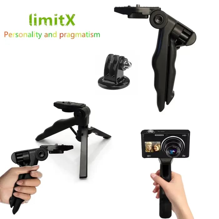 Mini trépied pour appareil photo, pour Gopro Hero Sony ZV1 II ZV1F RX100 ZV-E10 A6000 A6400 Canon G9