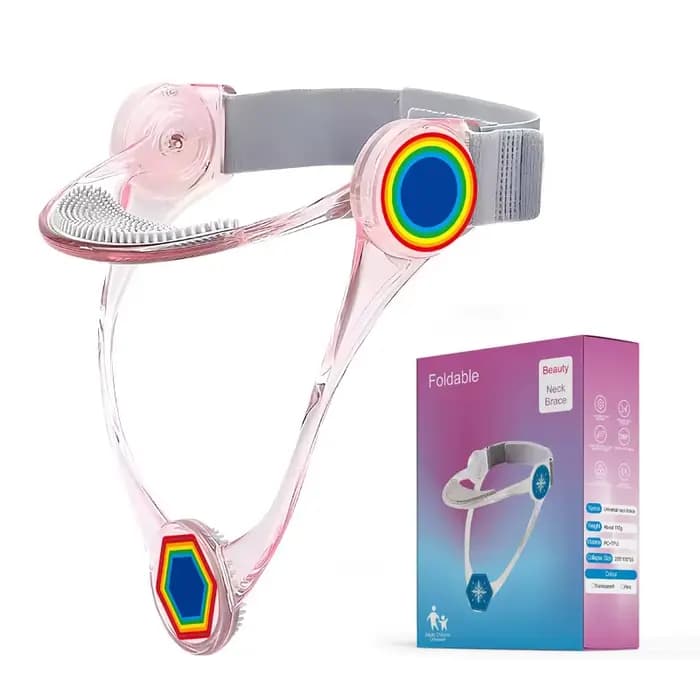 Dispositif de Traction cervicale, Support de cou réglable, bretelles décompressées, Correction de Po