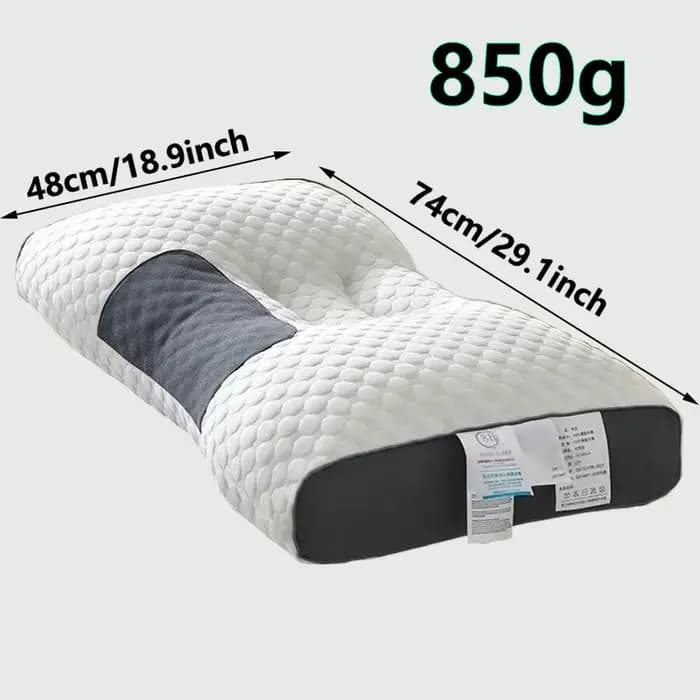 Oreiller cervical pour aider à dormir et protéger le cou, orthopédique domestique en Fiber de soja, 