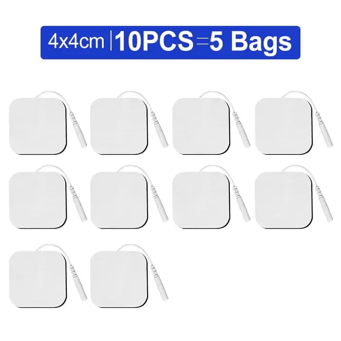 10/20 pièces électrodes tampons d'unité TENS tampons de remplacement réutilisables sans Latex tampon