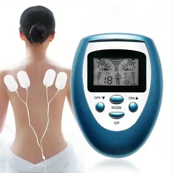 Machine intelligente TENS EMS multi-mode, stimulateur musculaire électrique, masseur d'impulsions ba