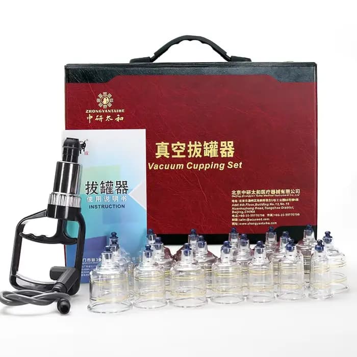 Appareil de physiothérapie chinoise Chi ping, déshumidification sous vide, massage méridien du corps
