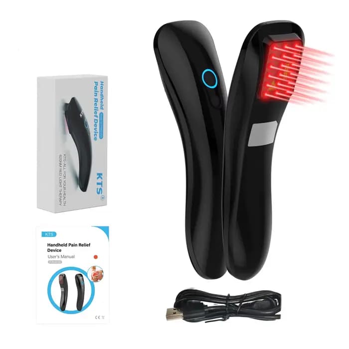 Appareil de thérapie laser à lumière rouge LED portable, 18 pièces, 620 nm LLLT pour soulager la dou