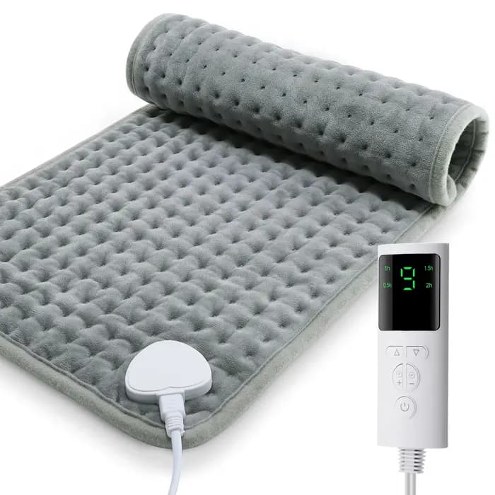 Couverture chauffante électrique douce, coussin chauffant, corps, abdomen, dos, jambes, mains, burea