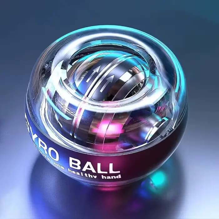 Balle d'entraînement de poignet à LED, renforceur de poignet gyroscopique à démarrage automatique, b