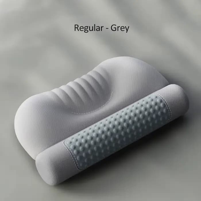Oreiller chauffant en mousse à mémoire de forme 45x30cm, oreiller ergonomique de soutien cervical po