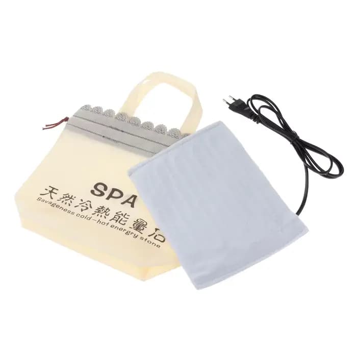 Kit de massage aux pierres chaudes avec chauffe-pierres SPA Solan Health Care, pierres de basalte ro