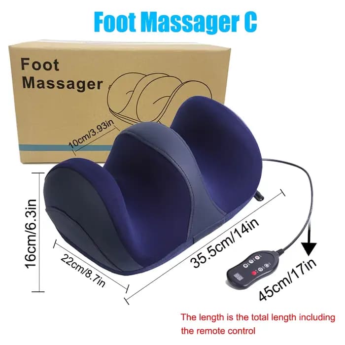 Masseur de pieds chauffant électrique intelligent, Massage des mollets, dispositif de pétrissage des