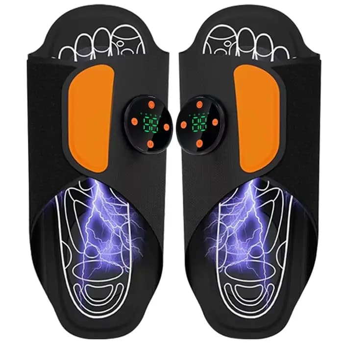 Nouvelles chaussures de massage électrique pour les pieds avec télécommande, massage relaxant, appar