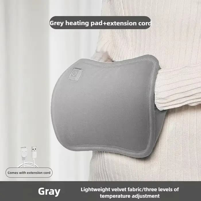 Coussin chauffant électrique USB, tapis d'oreiller en flanelle, couvertures thermiques pour l'hiver,