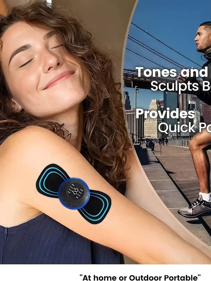 Mini masseur électrique Intelligent pour le cou, Patch de Massage Portable pour les épaules et le co